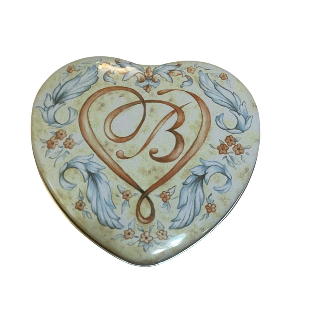 Brighton Red Enamel Sandal Pendant Necklace Silver Tone Crystal Heart Tin Box